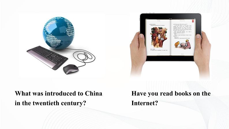 外研版英语九上M9 Unit 2 Will books be replaced by the Internet课件PPT第4页