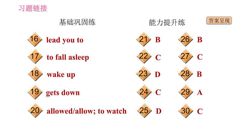 沪教牛津版七年级上册英语 Unit3 课时2 Reading II 习题课件第3页