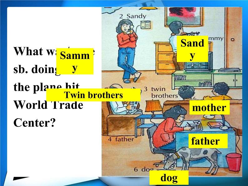 Unit 5 What were you doing when the rainstorm came Section B 2课件PPT05