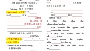 初中英语外研版 (新标准)九年级下册Module 5 Look after yourself综合与测试学案设计
