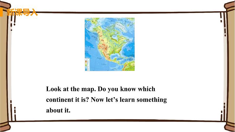 翼教版八年级下册——Lesson 42 North America课件PPT第4页