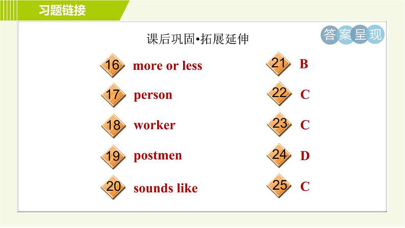 译林版七年级下册英语 Unit2 Period 5 Integrated skills & Study skills 习题课件第4页