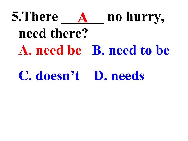 中考英语专项练习题: 单项选择题三 讲解课件第6页