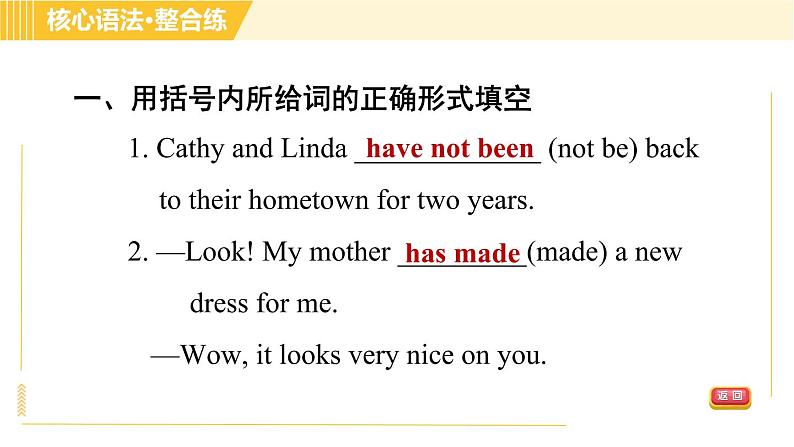 人教版八年级下册英语 Unit9 Period 3 Section A Grammar Focus 习题课件06
