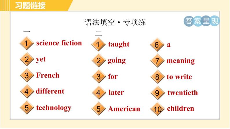 人教版八年级下册英语 Unit8 Period 3 Section A Grammar Focus 习题课件03