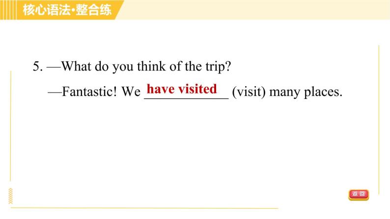 人教版八年级下册英语 Unit8 Period 3 Section A Grammar Focus 习题课件06