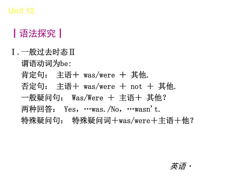 【新版】复习课件:七年级英语下册Unit 12 What did you do last weekend02