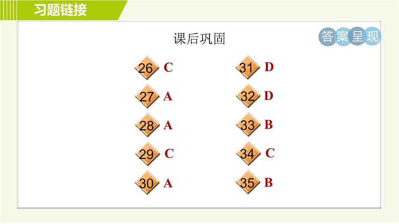 冀教版七年级下册英语 Unit6 Lesson 34 习题课件第6页