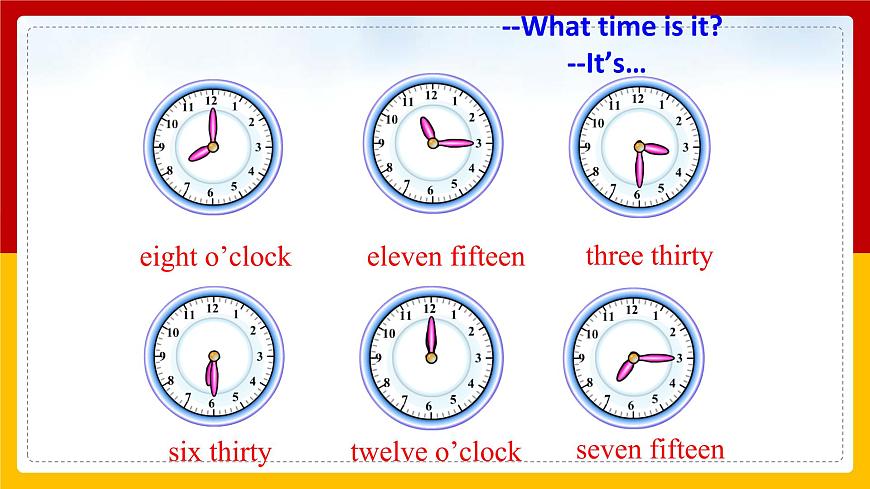 Unit 2 What time do you go to school Section B (1a—2c)第8頁(yè)