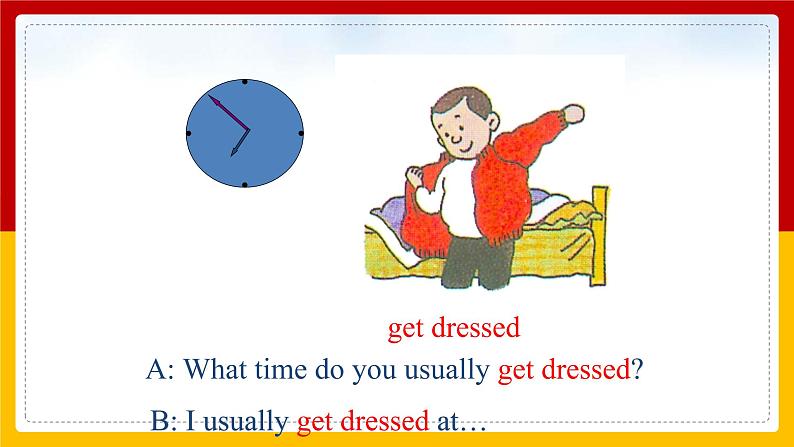 Unit 2 What time do you go to school Section A (1a—1c)第5页