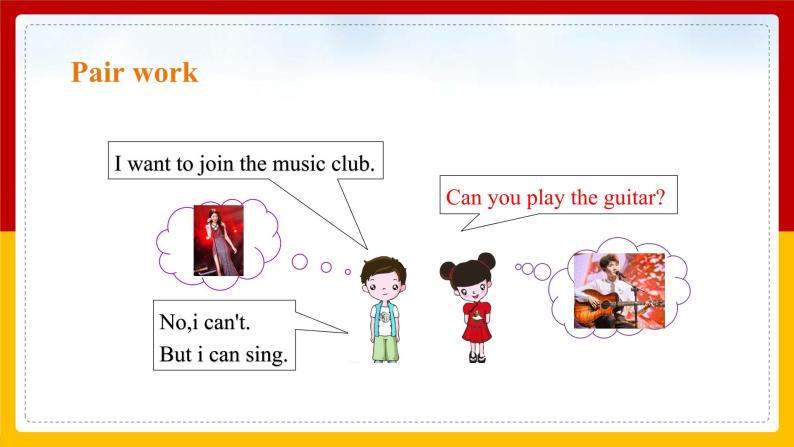 Unit 1 Can you play the guitar Section A (2a—3c)（课件+教案+练习+学案）08