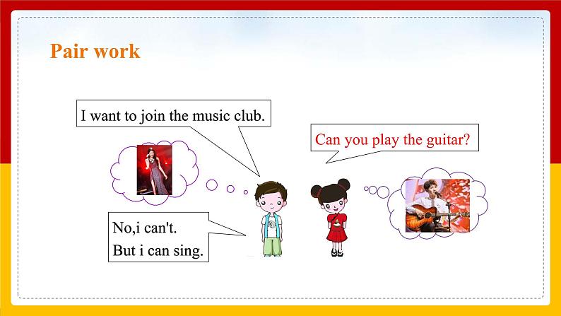Unit 1 Can you play the guitar Section A (2a—3c)第8页