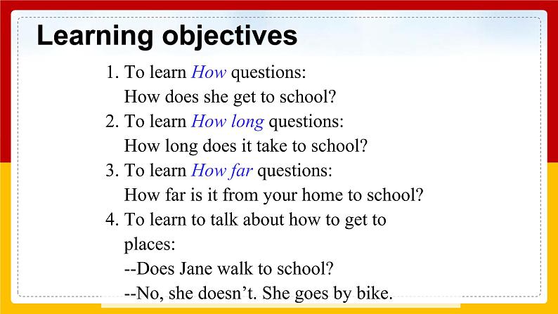 Unit 3 How do you get to school Section A (2a—3c)第3页