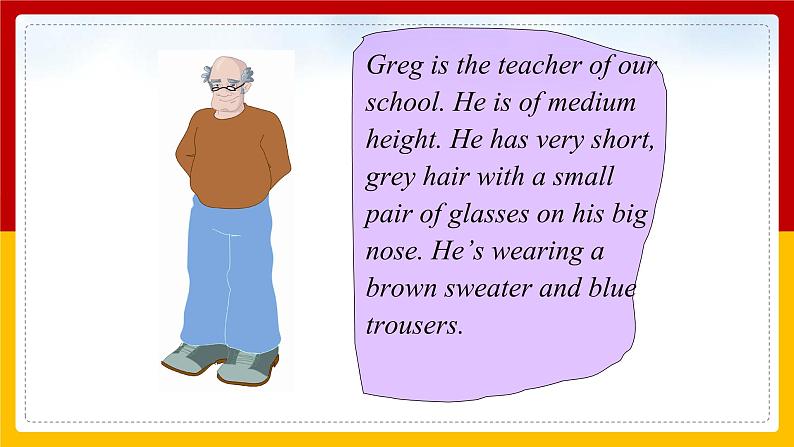 Unit 9 What does he look like Section B (3a-Self Check)(课件+教案+练习+学案)08