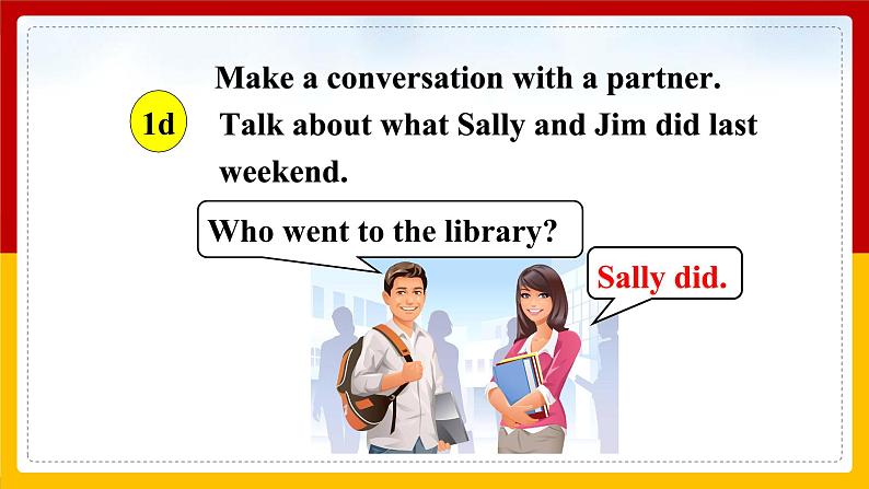 Unit 12 What did you do last weekend Section B (1a-1e)精品课件第8页