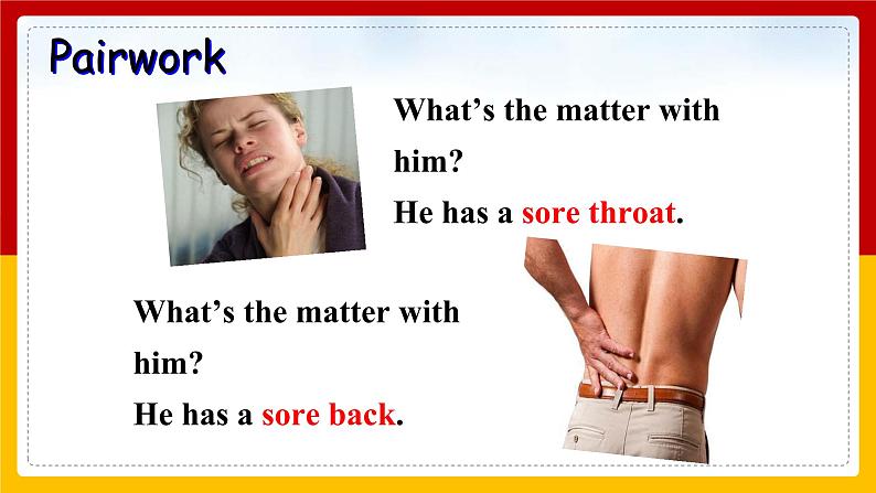 Unit 1 What's the matter Section A 3a-4c(课件+教案+练习+学案)02