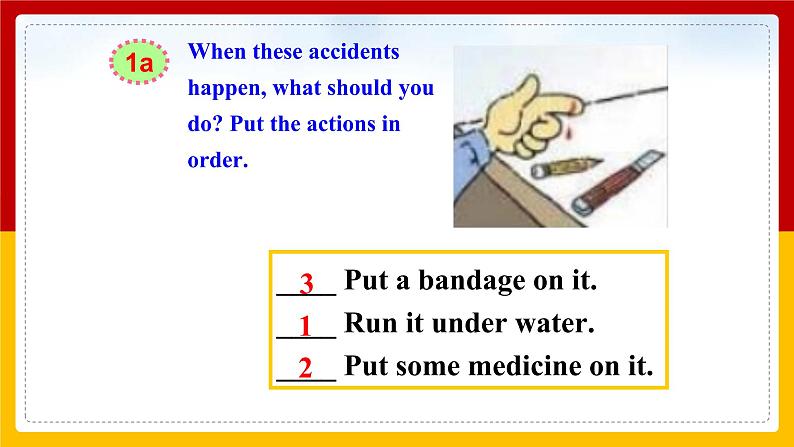 Unit 1 What's the matter?Section B 1a-2d(课件+教案+练习+学案)07