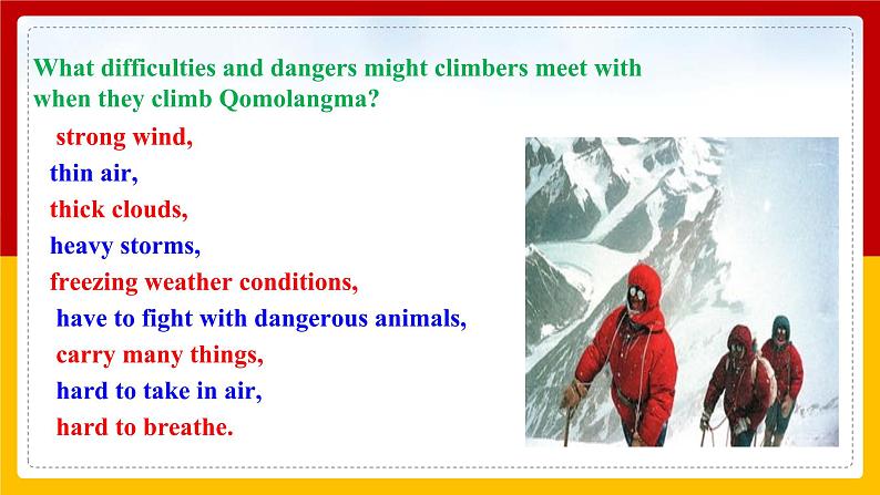 Unit 7 What's the highest mountain in the world Section A 3a-3c(课件+教案+练习+学案)08