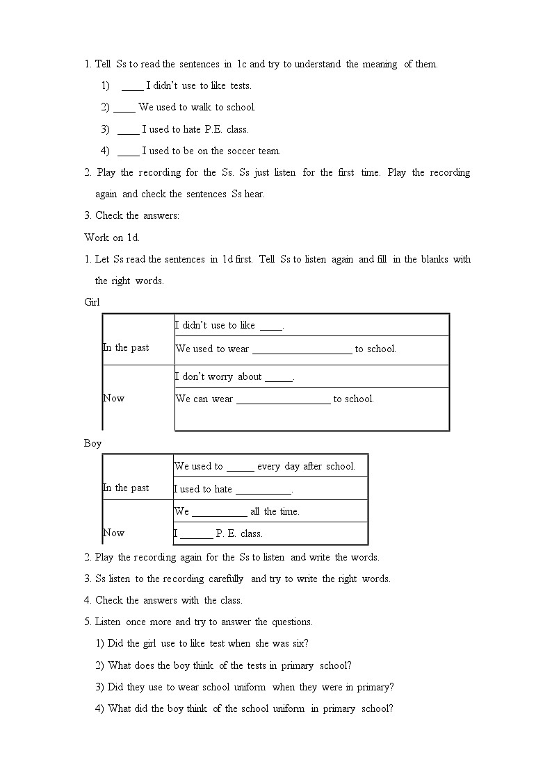 Section B 1教学设计第3页