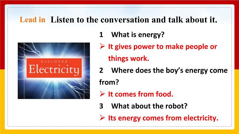Unit 6 Electricity Period 1 ReadingⅠ课件PPT+教案+学案+练习05
