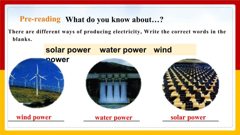 Unit 6 Electricity Period 1 ReadingⅠ课件PPT+教案+学案+练习07