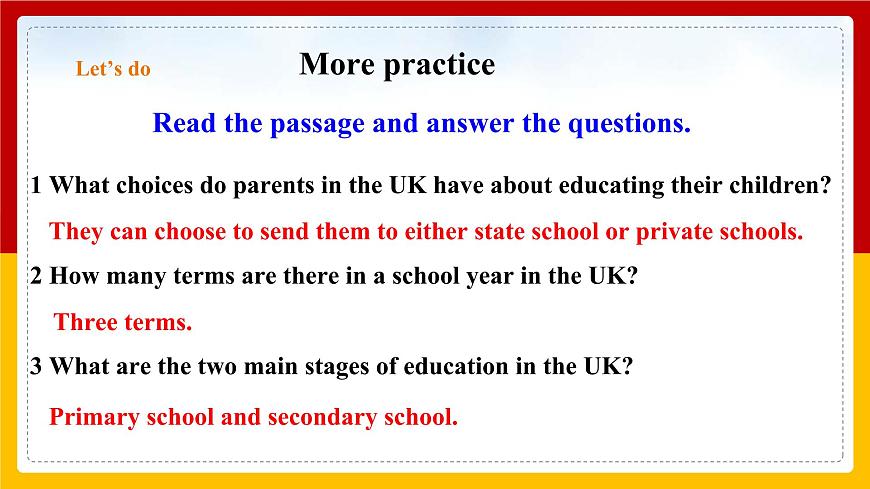 Unit 2 Culture shock Period 5 more practice & culture corner 課件第5頁