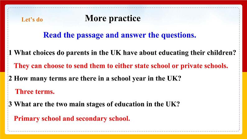 Unit 2 Culture shock Period 5 more practice & culture corner课件PPT05