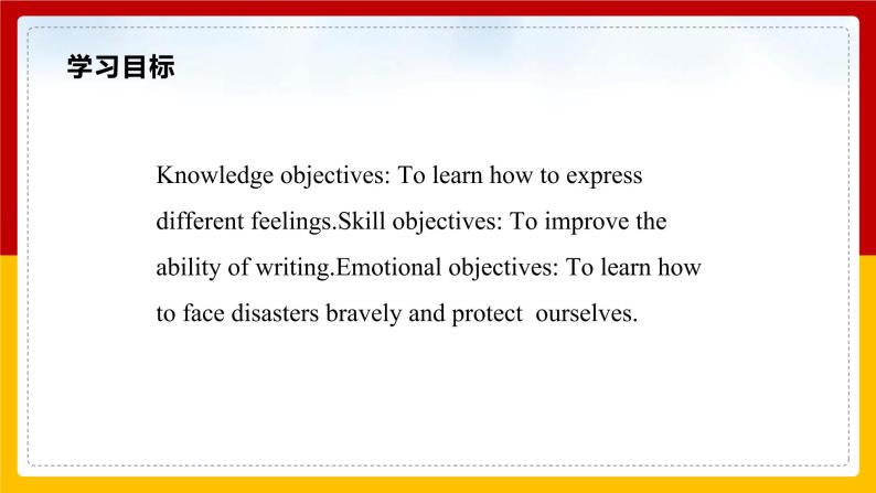 Unit 4 Natural disasters Period 4 Speaking & writing课件PPT02