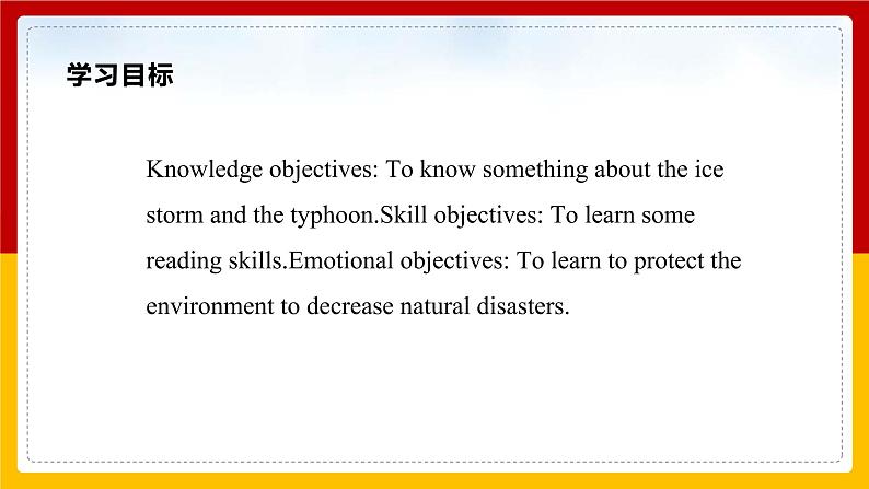 Unit 4 Natural disasters Period 5 more practice & culture corner课件PPT02