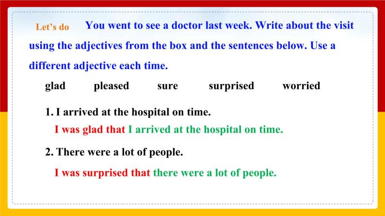 Unit 6 Caring for your health Period 3 Grammar课件PPT06