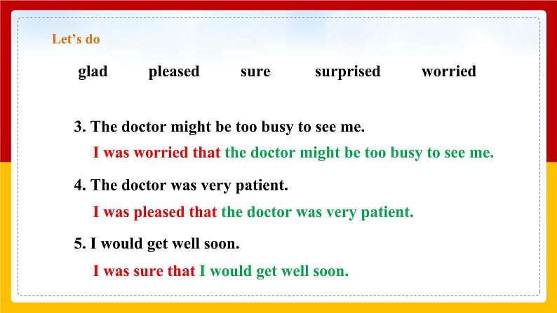 Unit 6 Caring for your health Period 3 Grammar 课件第7页