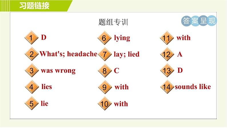鲁教五四版七年级下册英语 Unit7 Period 1 Section A (1a-2d) 习题课件03