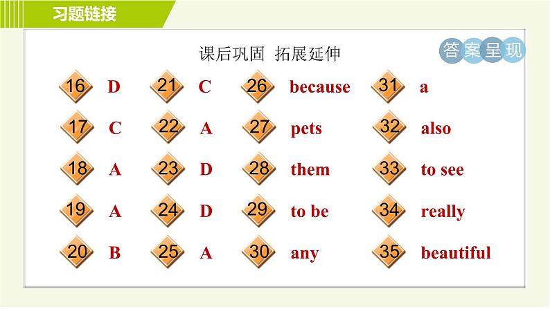 鲁教五四版六年级下册英语 Unit7 Period 2 Section A (Grammar Focus-3c) 习题课件06
