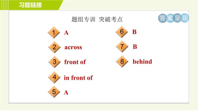 鲁教五四版六年级下册英语 Unit10 Period 1 Section A(1a－2d) 习题课件03