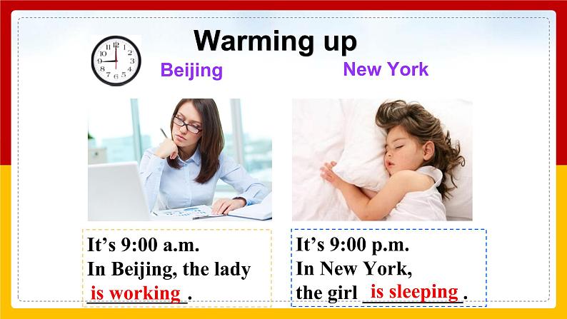 Unit 6 I'm watching TV Section B (3a-Self Check)(课件+教案+练习+学案)08