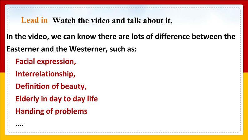 Unit 2 Culture shock Period 4 Speaking & writing 课件第7页