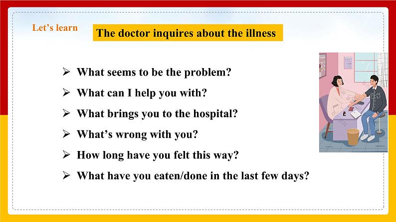 Unit 6 Caring for your health Period 5 more practice & culture corner 课件第7页