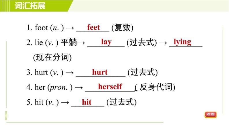 鲁教五四版七年级下册英语 Unit7 习题课件04