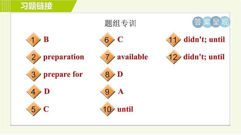 鲁教五四版七年级下册英语 Unit5 习题课件03