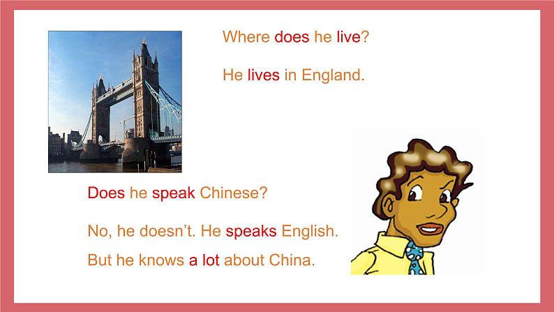 Unit3 Does he speak Chinese第1课时Section B课件 初中英语仁爱版七年级上册(2021年)第6页