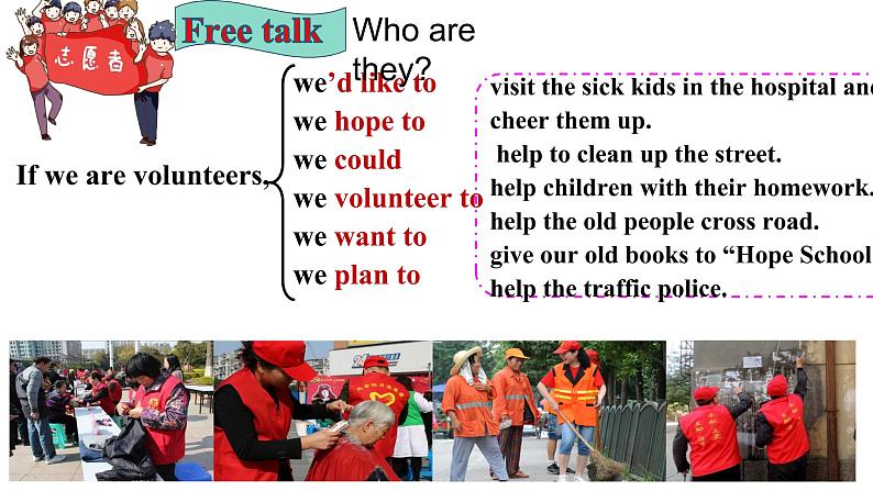 人教新目标八年级英语下册-- Unit2 I will help to clean up the city park Section A Grammar Focus-4c课件+ 视频03