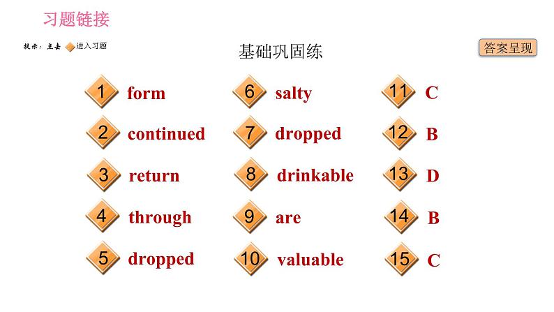 沪教牛津版七年级下册英语 Unit5 习题课件02