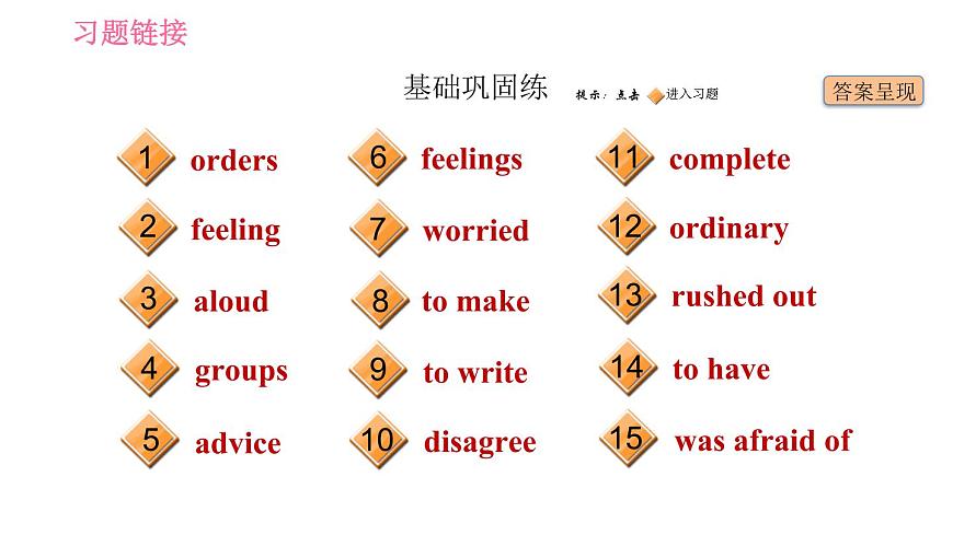 滬教牛津版七年級(jí)下冊(cè)英語 Unit7 課時(shí)1 Getting ready & ReadingⅠ 習(xí)題課件第2頁