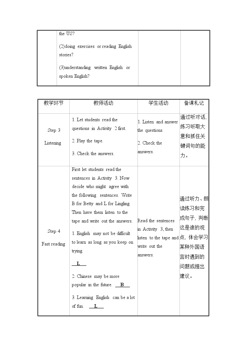 初中英语外研版九年级下册——Module 7 Unit 1【课件+教案】03
