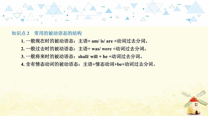 語法專項復(fù)習(xí)—動詞的語態(tài)第4頁