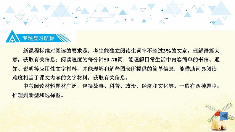 中考英语总复习题型专项教学PPT课件03