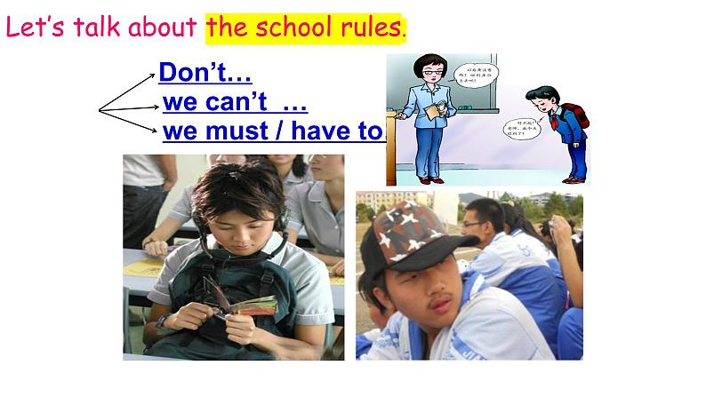 公开课课件Unit4 Don 't eat in class. Section B 1a-1d 公开课课件第4页