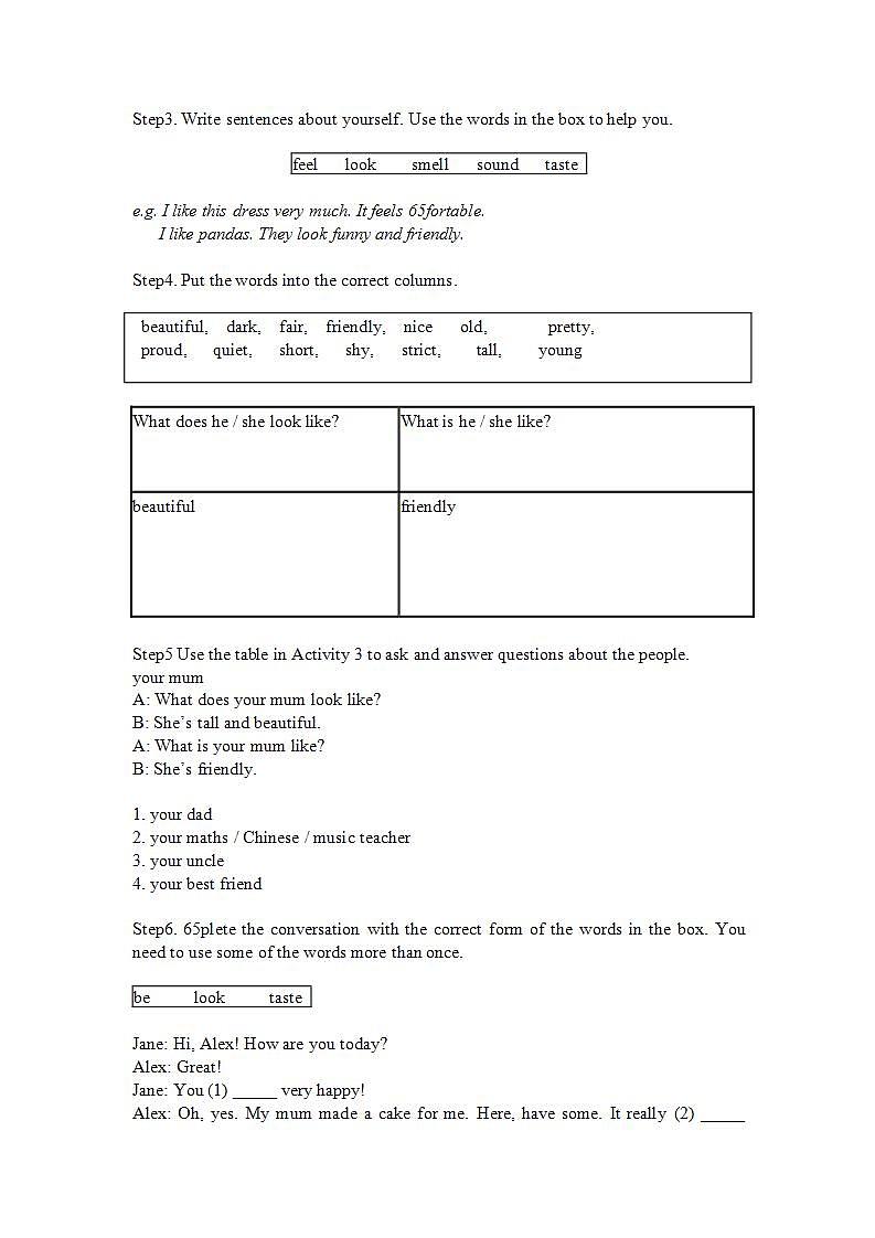 Unit 3--学案第2页