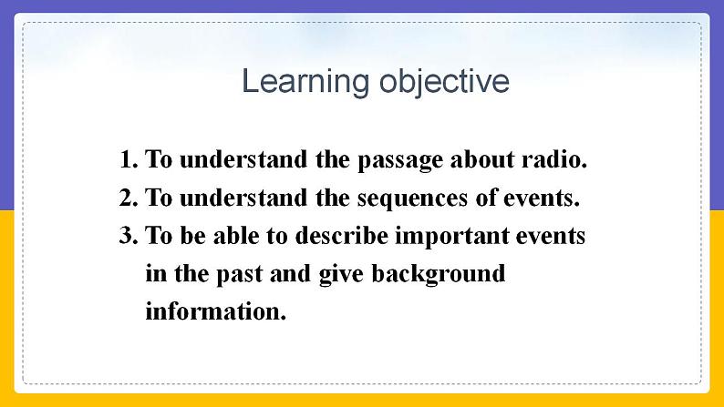 Module 10 On the radio Unit 2(课件+教案+练习+学案)02