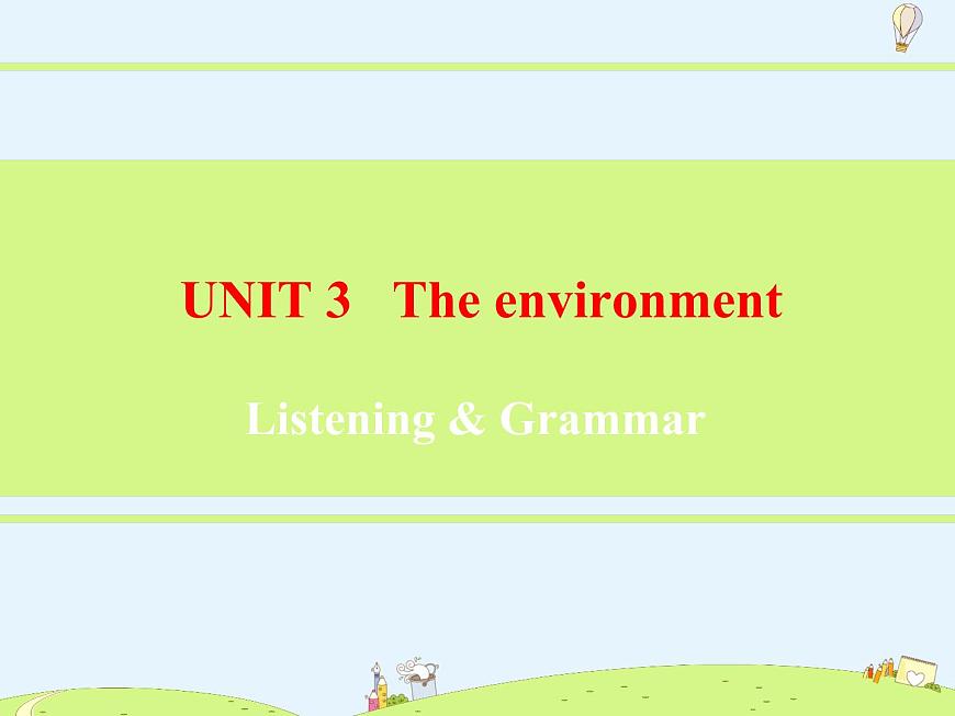 Listening & Grammar第2頁(yè)